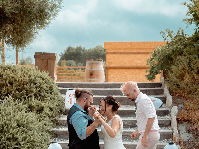 Le mariage de Cyril et Maguelone à Cournonterral, Hérault 66