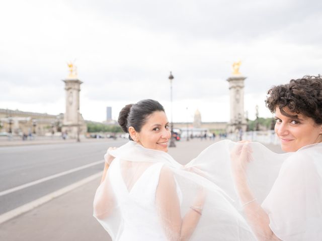 Le mariage de Zaira et Benedetta à Paris, Paris 20
