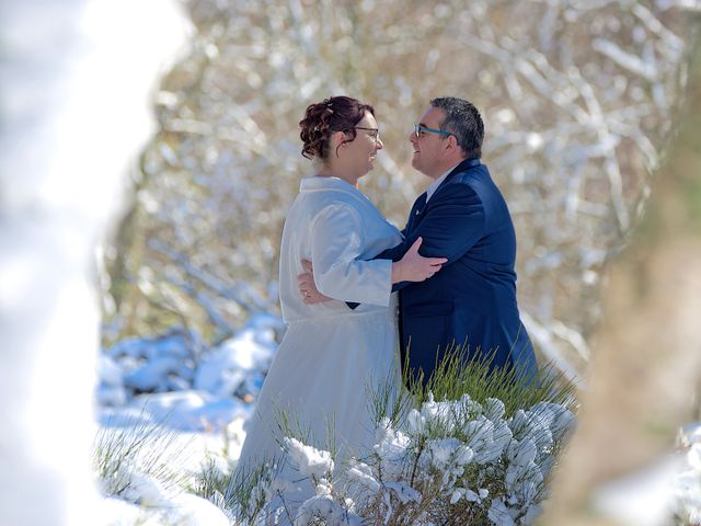 Le mariage de Laura et Sébastien à Valuéjols, Cantal 49