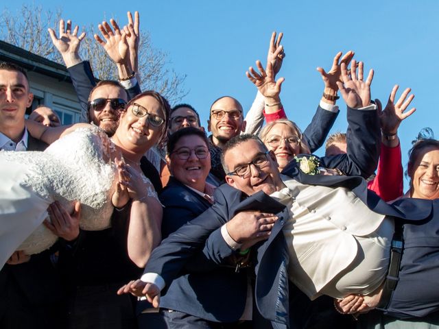Le mariage de Laura et Sébastien à Valuéjols, Cantal 72