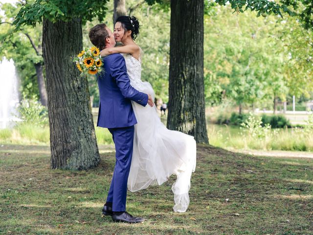 Le mariage de Pierre et Yuelian à Carrières-sur-Seine, Yvelines 76