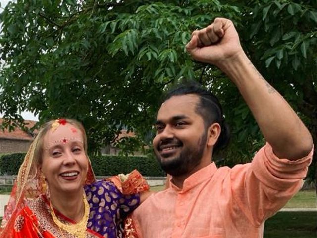 Le mariage de Abhijit et Clémence à Amécourt, Eure 4