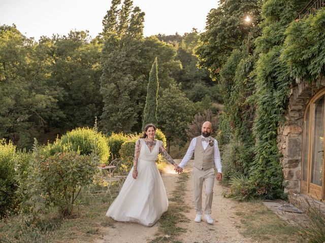 Le mariage de Jérremy et Honorine à Saint-Laurent-du-Pape, Ardèche 46