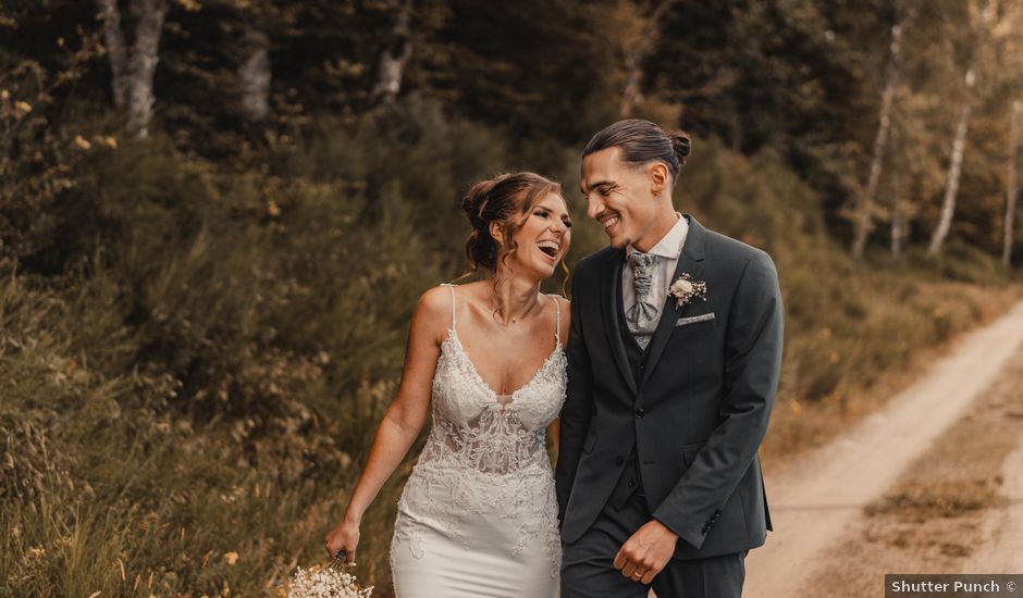 Le mariage de Lucas et Marine à Goldbach-Altenbach, Haut Rhin