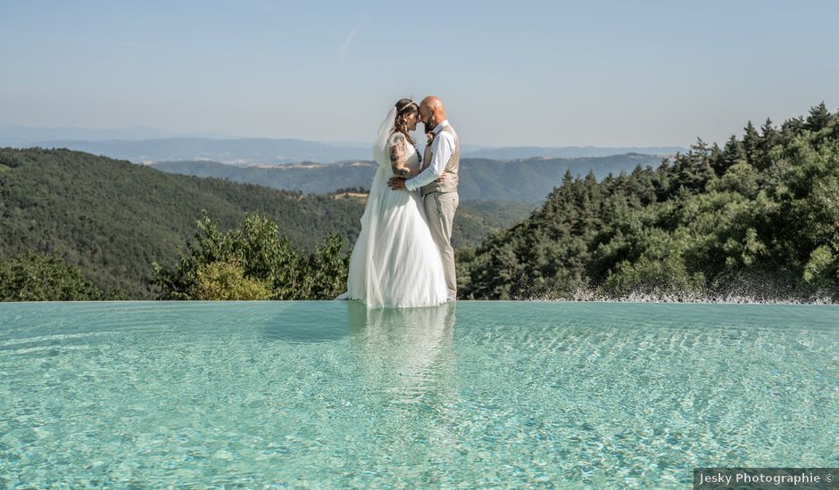 Le mariage de Jérremy et Honorine à Saint-Laurent-du-Pape, Ardèche