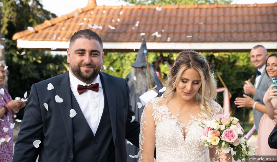 Le mariage de Jorick et Fanny à Montferrat, Isère