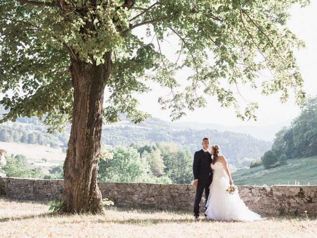 Le mariage de Guillaume et Lauriane à Vanosc, Ardèche 36