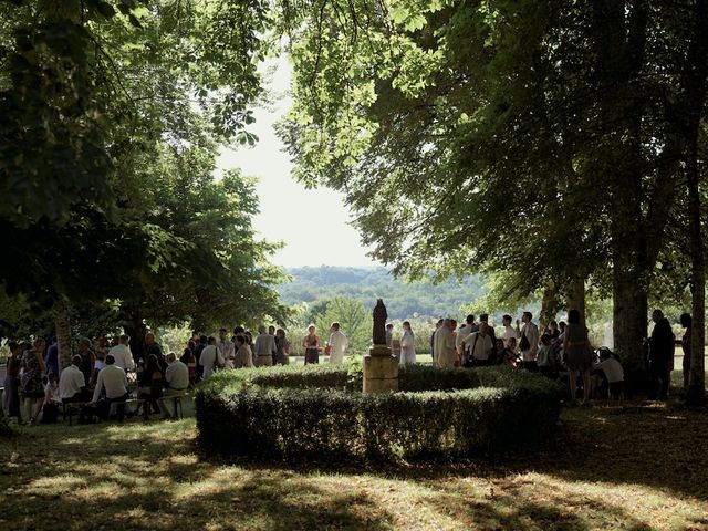 Le mariage de Florian et Manon à Lamonzie-Montastruc, Dordogne 17