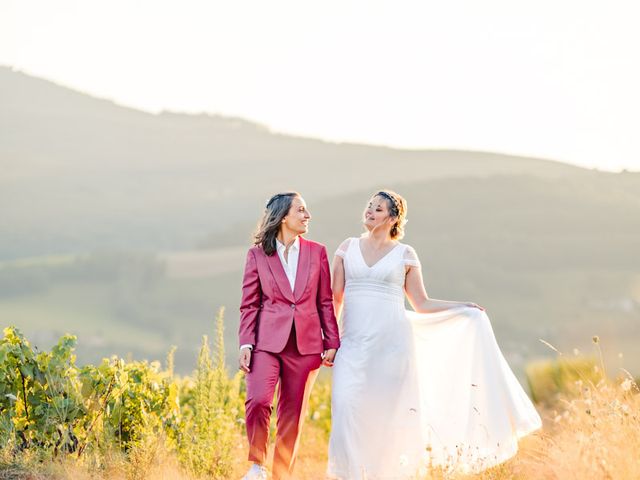 Le mariage de Lucie et Eïleen à Beaujeu, Rhône 123