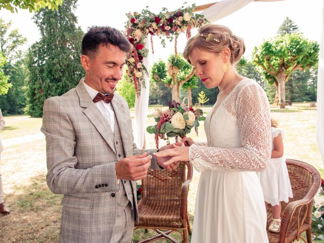 Le mariage de Maxime et Justine à Parigné-l&apos;Évêque, Sarthe 35