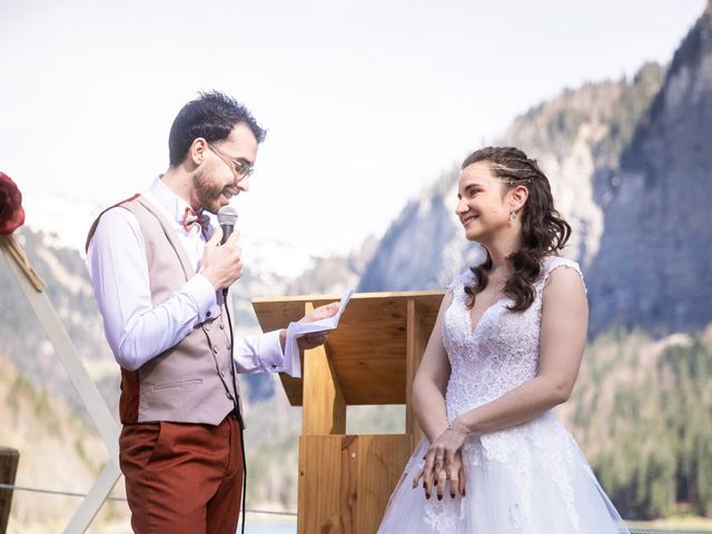 Le mariage de Nicolas et Élisa à Montriond, Haute-Savoie 10