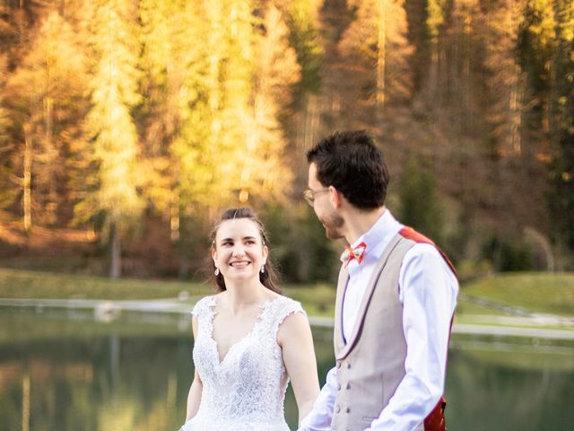 Le mariage de Nicolas et Élisa à Montriond, Haute-Savoie 13