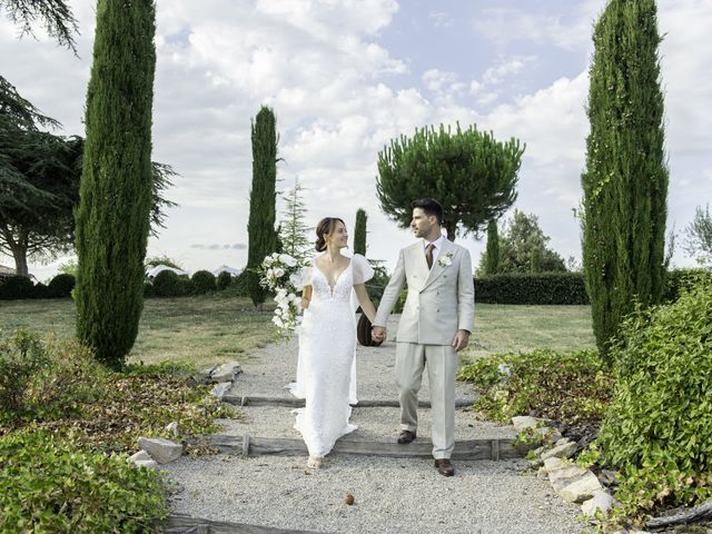 Le mariage de Olivier et Caroline à Puycelci, Tarn 21