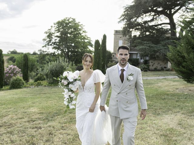 Le mariage de Olivier et Caroline à Puycelci, Tarn 25