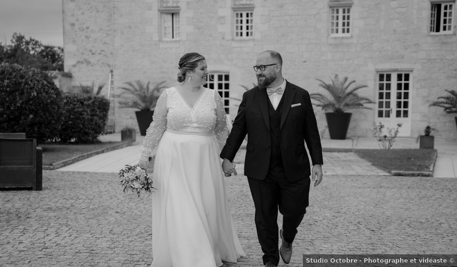 Le mariage de Jérôme et Claire à Saint-Vincent-de-Pertignas, Gironde
