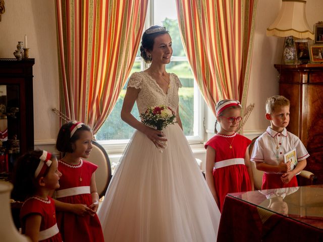 Le mariage de Côme et Sixtine à La Trimouille, Vienne 1