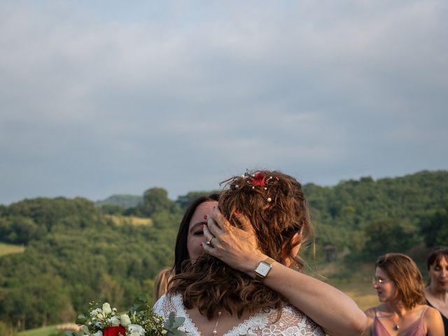 Le mariage de Morgan et Julie à Loubens, Ariège 54