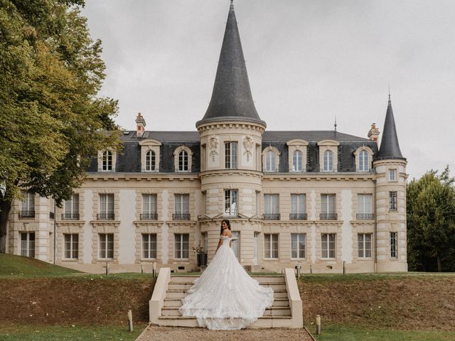 Le mariage de Jules et Fathia à Hardricourt, Yvelines 1