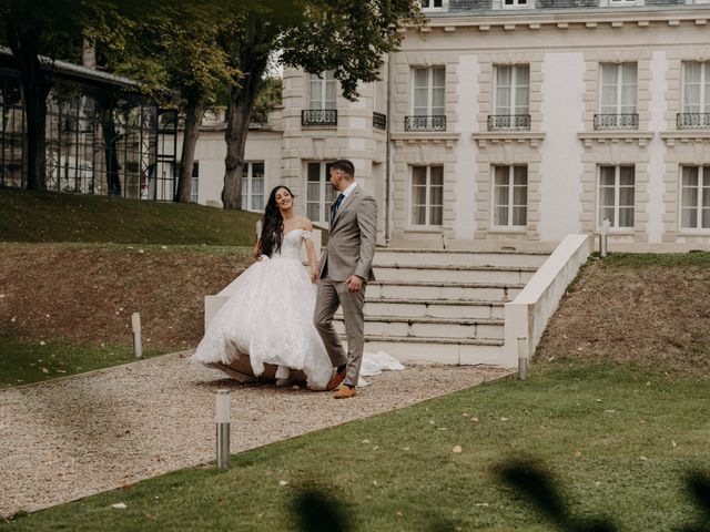 Le mariage de Jules et Fathia à Hardricourt, Yvelines 14