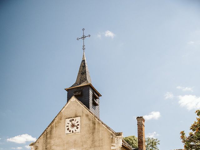 Le mariage de Célestin et Clara à Beaulieu-sur-Loire, Loiret 6