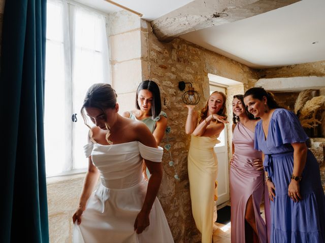 Le mariage de Thomas et Camille à Saint-Porchaire, Charente Maritime 9