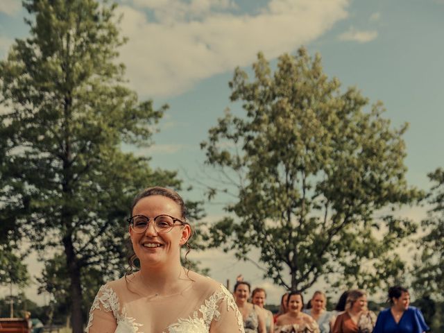 Le mariage de Aurélien et Géraldine à Saint-Aubin-du-Cormier, Ille et Vilaine 30