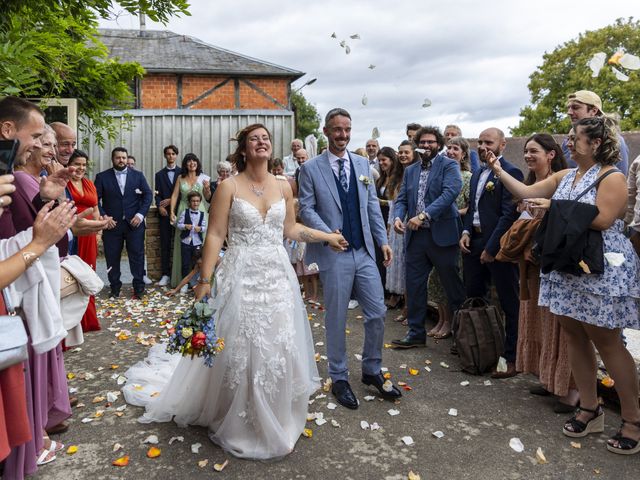 Le mariage de simon et Marianne à Excideuil, Dordogne 89