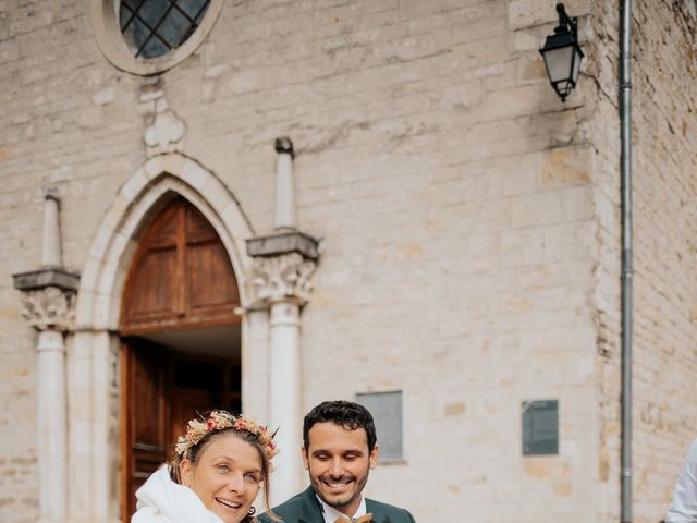 Le mariage de Maxime et Céline à Poët-Célard, Drôme 14