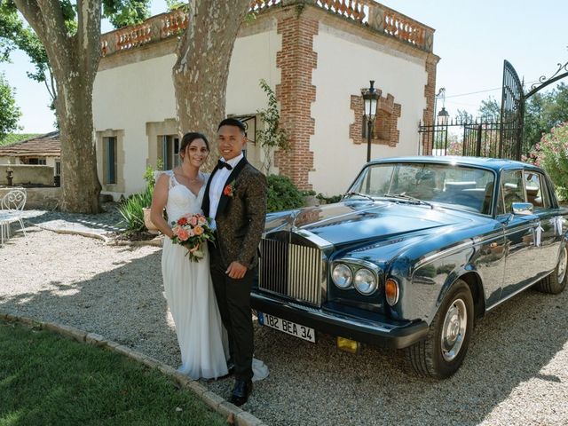 Le mariage de Som et Charlène  à Saint-Thibéry, Hérault 8