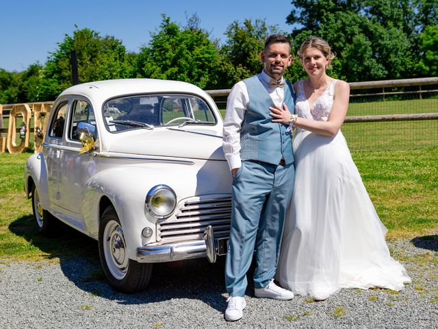 Le mariage de David et Mélanie à Chalonnes-sur-Loire, Maine et Loire 85