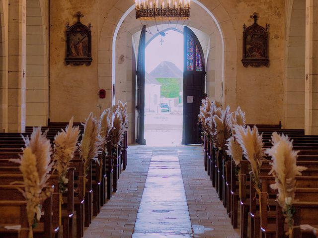 Le mariage de Jerome et Amelie à Vendoeuvres, Indre 8