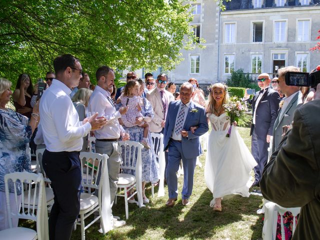 Le mariage de Natalie et Justin à Benest, Charente 24