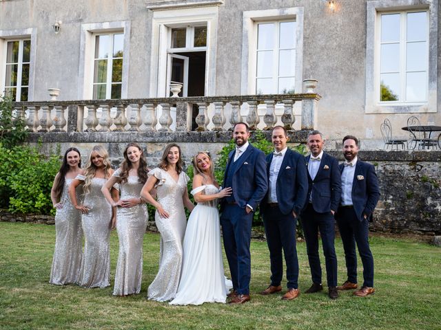 Le mariage de Natalie et Justin à Benest, Charente 70