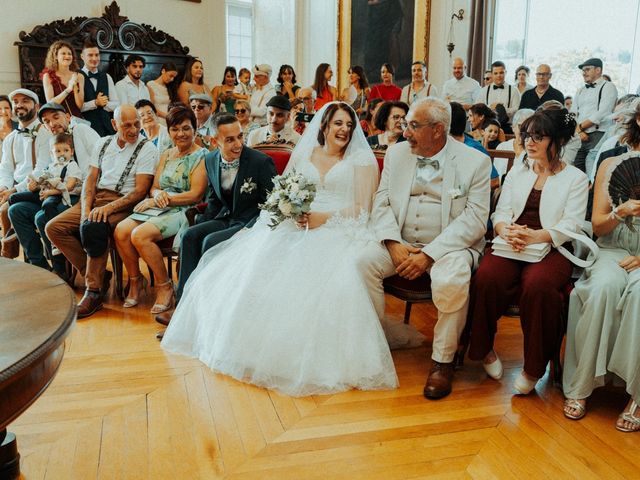 Le mariage de David et Lorine à Floressas, Lot 91