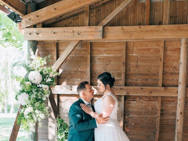 Le mariage de Benjamin et Tatianna à Arcomps, Cher 54