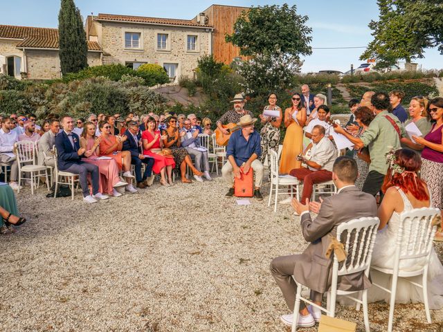 Le mariage de Damien et Zélia à Belpech, Aude 13