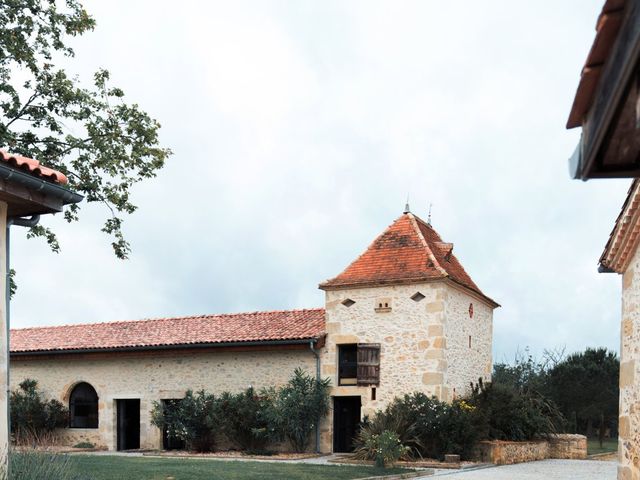 Le mariage de Théo et Angélina à Aillas, Gironde 5