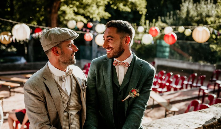 Le mariage de Pascal et Damien à Saint-Clément-sur-Valsonne, Rhône