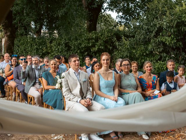 Le mariage de David et Coraline à Abzac, Gironde 20