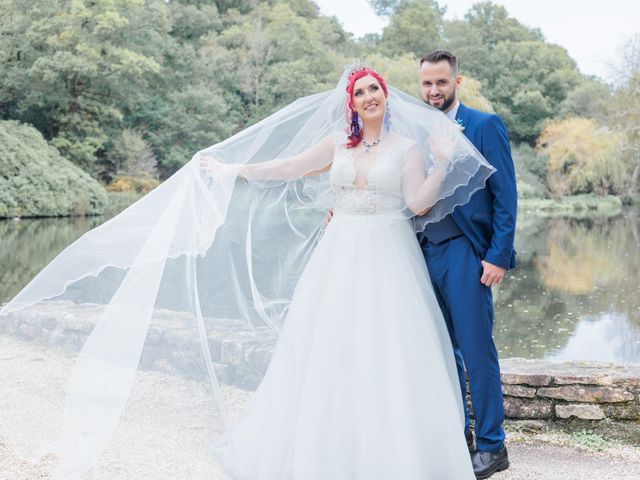 Le mariage de Baptiste et Audrey à Baye, Finistère 7