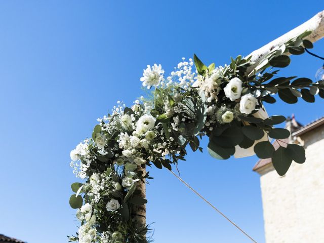Le mariage de Anthony et Sandra à Saint-Vincent-de-Pertignas, Gironde 12