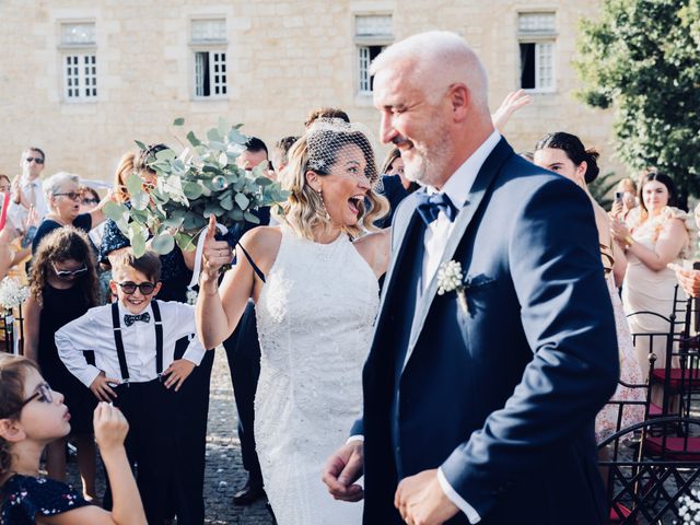 Le mariage de Anthony et Sandra à Saint-Vincent-de-Pertignas, Gironde 40