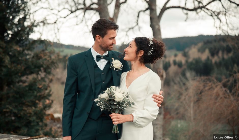 Le mariage de Benjamin et Justine à Riotord, Haute-Loire