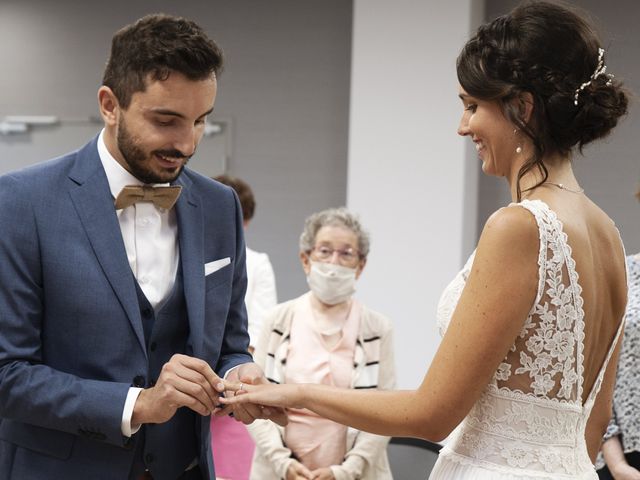 Le mariage de Florian et Mathilde à Lézigneux, Loire 2