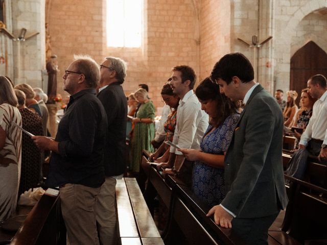 Le mariage de Thibault et Marie à Beaumontois-en-Périgord, Dordogne 33