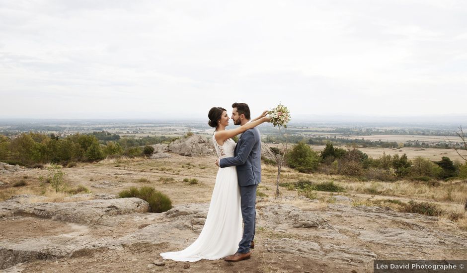 Le mariage de Florian et Mathilde à Lézigneux, Loire