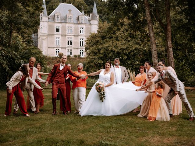 Le mariage de Kevin et Steffie à Échiré, Deux-Sèvres 30