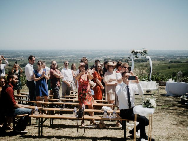 Le mariage de Stephanie et Gaetan à Saint-Étienne-des-Oullières, Rhône 10