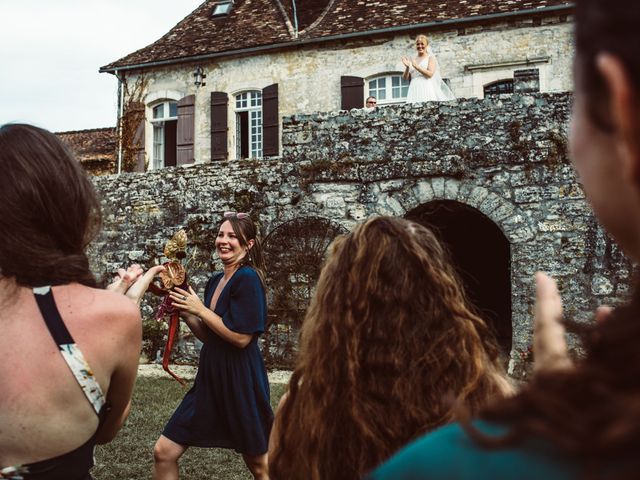 Le mariage de Luc et Chloe à Négrondes, Dordogne 109