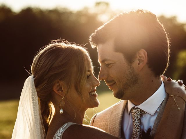 Le mariage de Luc et Chloe à Négrondes, Dordogne 136